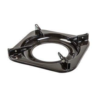 BSR-Grillen Edelstahl-Propangaskocher 1-flammig 5,5 KW mit Piezo-Zndung und Turboeffekt