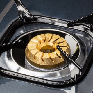 BSR-Grillen Edelstahl-Propangaskocher 3-flammig 10,8 KW mit Piezo-Zndung und Turboeffekt